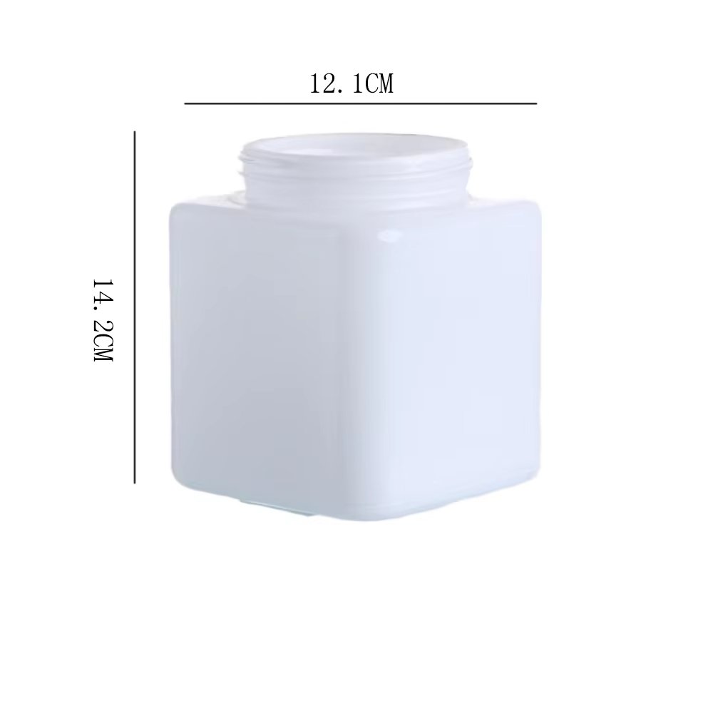 Handmade Two-Shaped Colored Glass Lampshades with Protein Design for Indoor Lighting Covers
