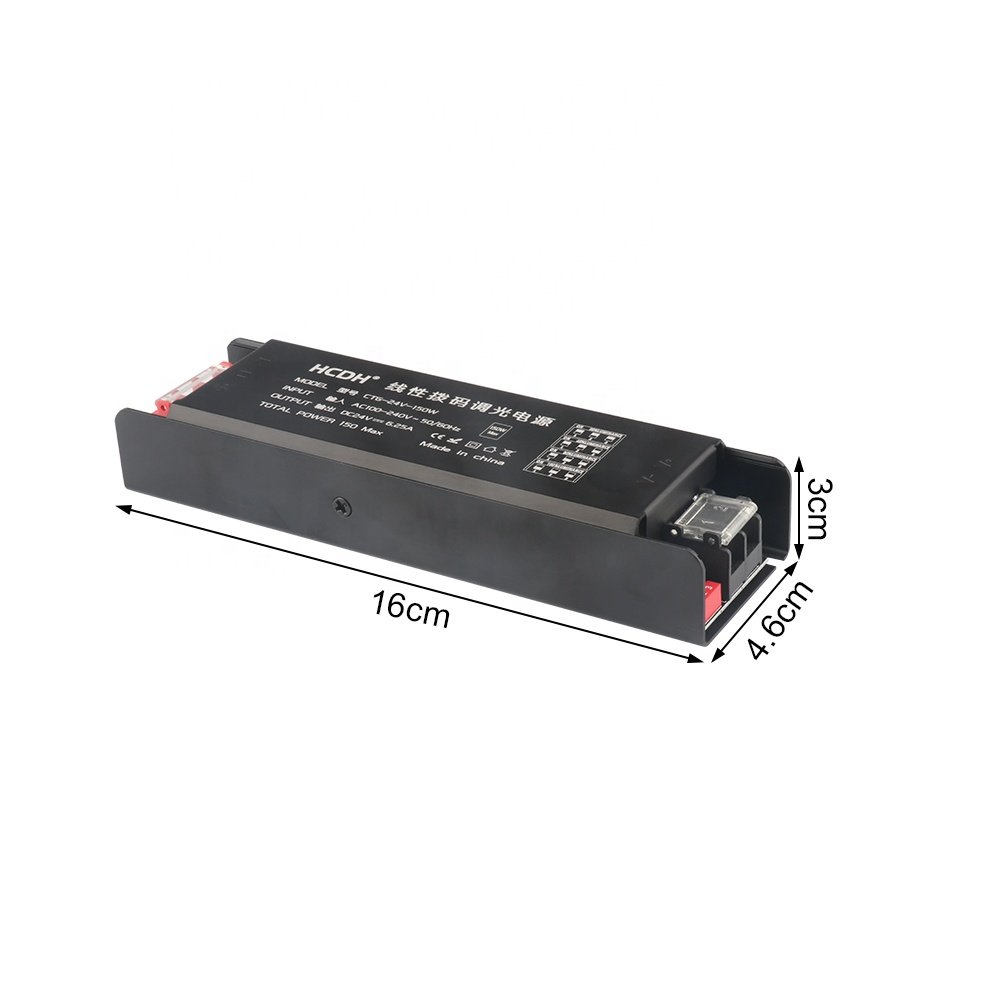 Compact Size LED Strip Light Driver 100W-400W Lighting Transformer Power Supply AC 100V-240V 110V 220V DC 24V 200W 300W 400W