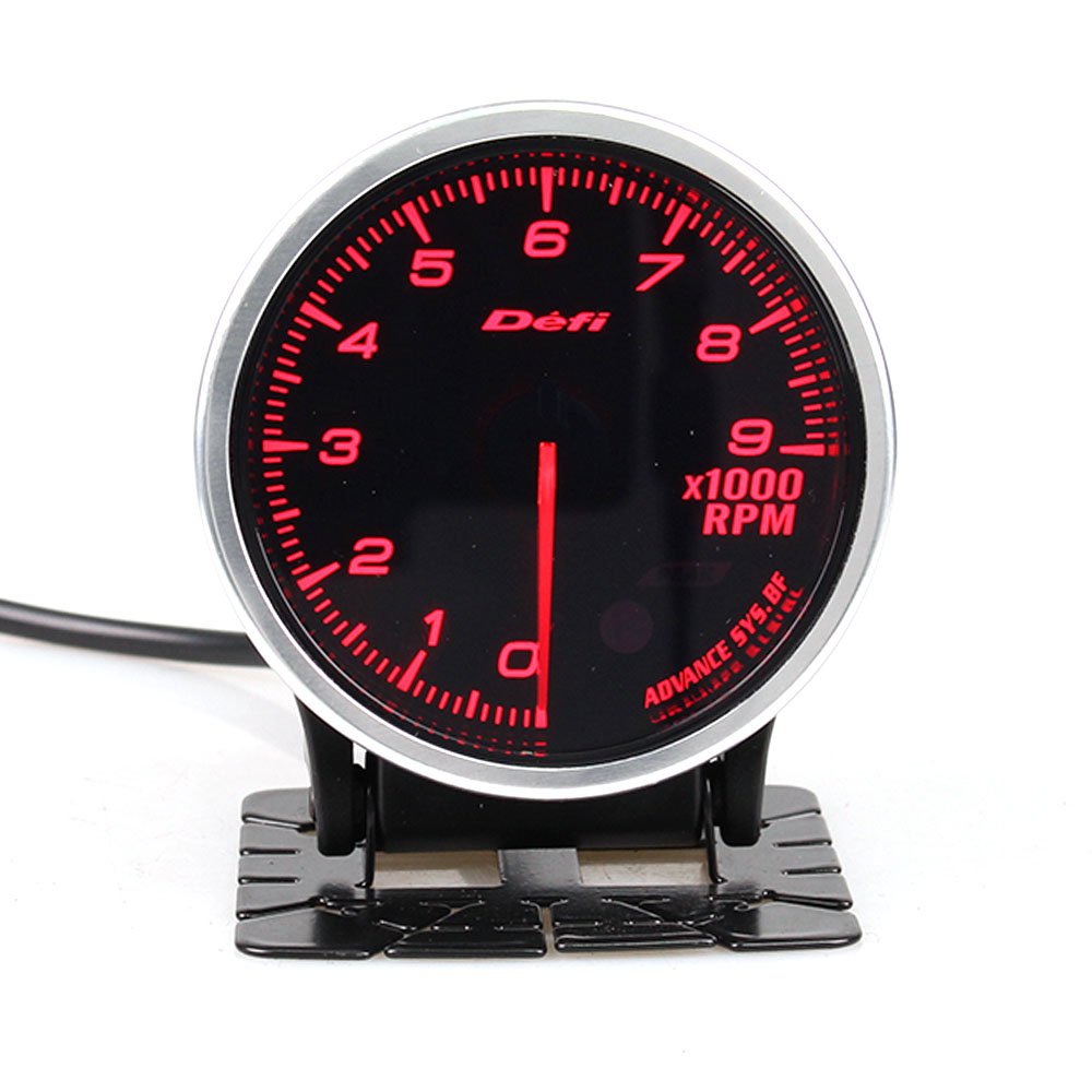 Auto Defi BF Advanced 2.5" 60mm White&red Light Auto Gauge Oil Temp Water Press Temperature Volt Turbo EXT Gauge