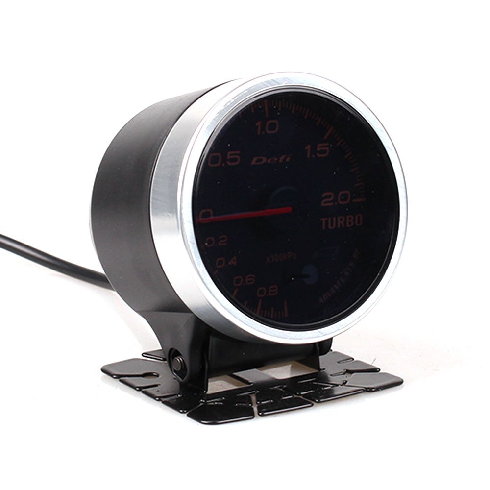 Auto Defi BF Advanced 2.5" 60mm White&red Light Auto Gauge Oil Temp Water Press Temperature Volt Turbo EXT Gauge
