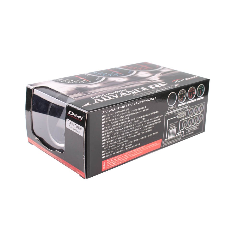 Auto Defi BF Advanced 2.5" 60mm White&red Light Auto Gauge Oil Temp Water Press Temperature Volt Turbo EXT Gauge