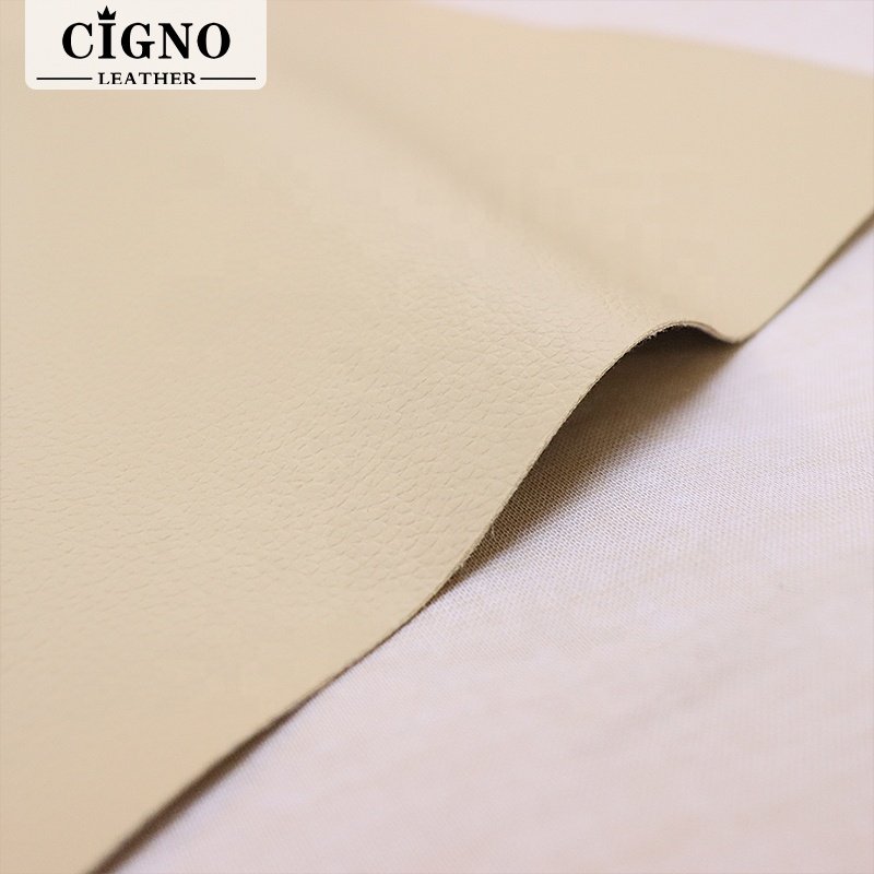 Lichi Grain PVC Auto Seat Leatherette Stretches Fit Sofa Bag Chair-Multi-Purpose Faux Leather Fabric Trusted Supplier