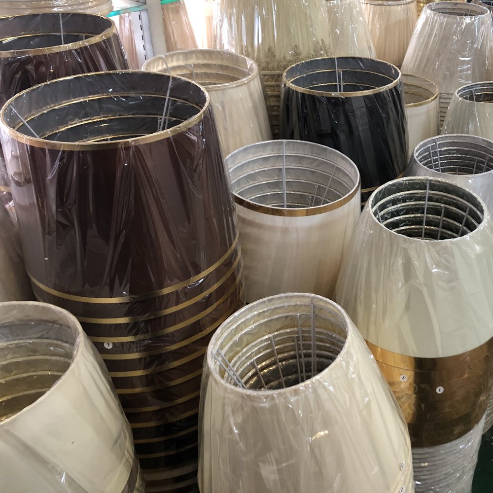 Wholesale Empire Fabric Linen Textured Lampshade Manufactures