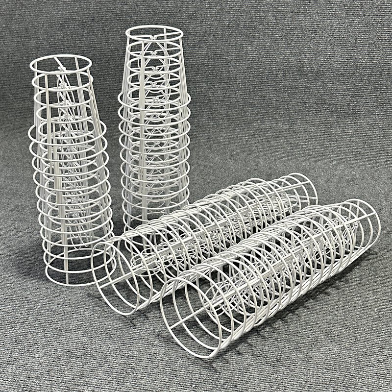 Custom-Made Empire Wire Frame Iron Regular Bulb A60 Clip Lampshade Shade Rings
