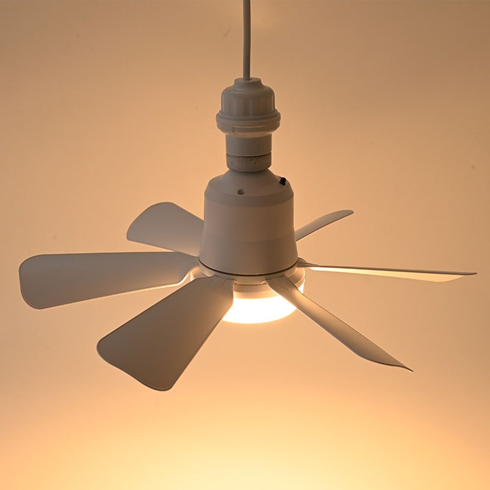 High Quality 16.5 Inch Small Ceiling Fans with Lights and Remote for Bedroom Kitchen Living Room