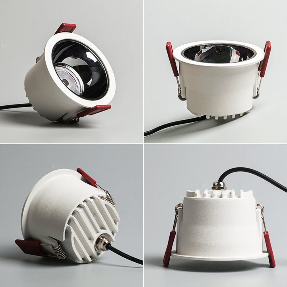Built-in Waterproof Downlight Bathroom Kitchen Shower Anti-glare Ceiling Spotlight IP65 Waterproof Led Downlight