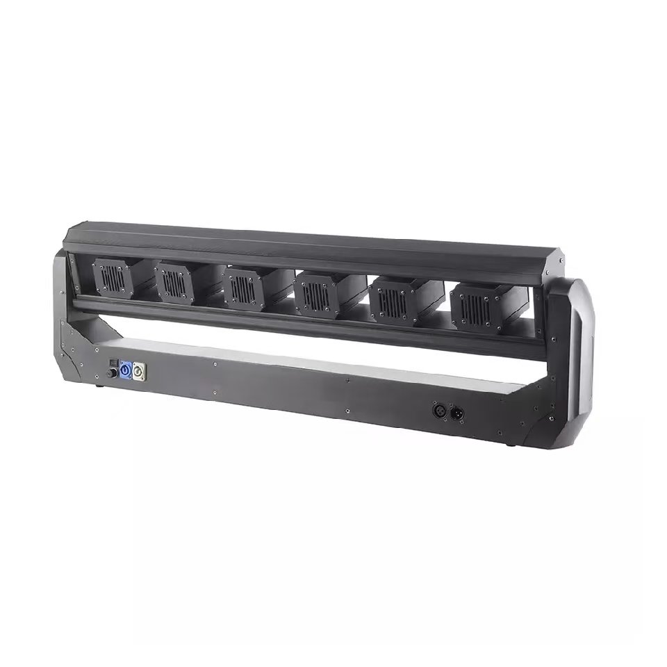 Full Color 6 Eyes Dj Laser Light Disco 500mw Rgb Lazer Light Dmx Stage Moving Head Laser Bar