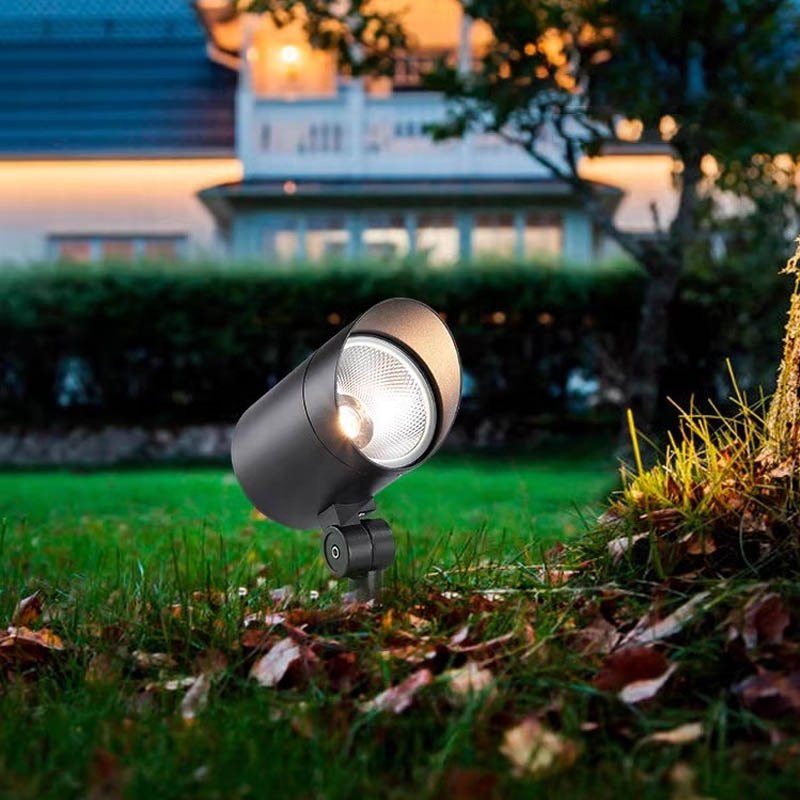 Hot Selling Wholesale Price Outdoor Landscape Courtyard Lawn Light LED Spotlight Waterproof IP65 Low-voltage Garden Spotlight