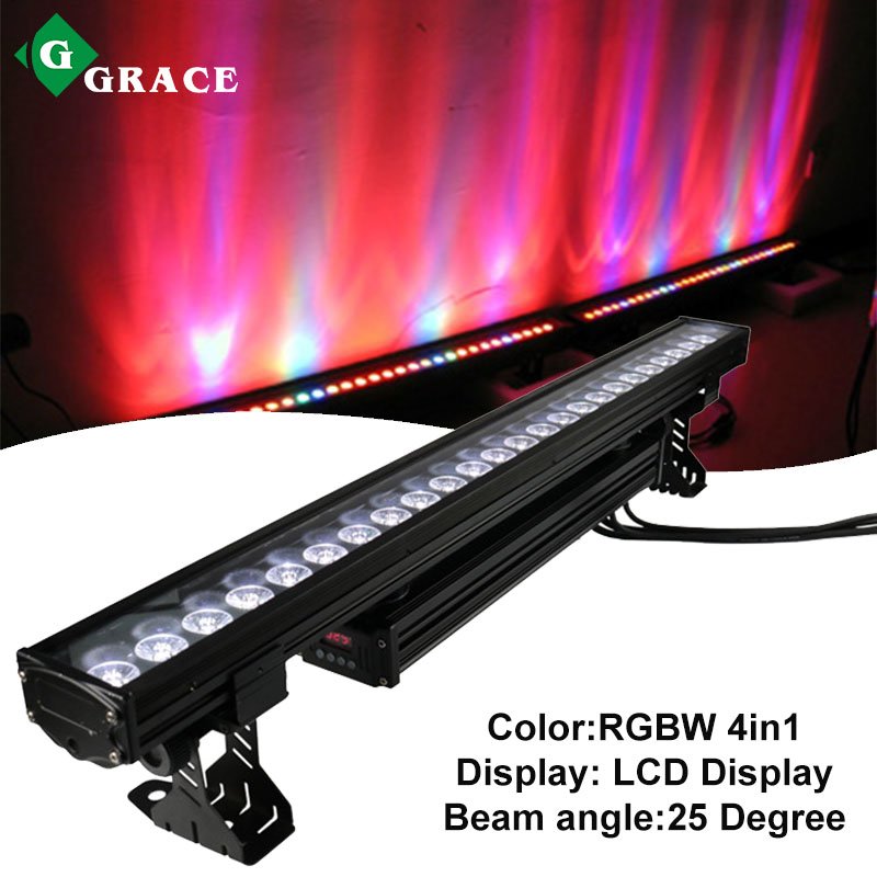 Grace 24*12W Rgbw Stage DJ Light Bar IP65 Outdoor Waterproof LED Wall Washer