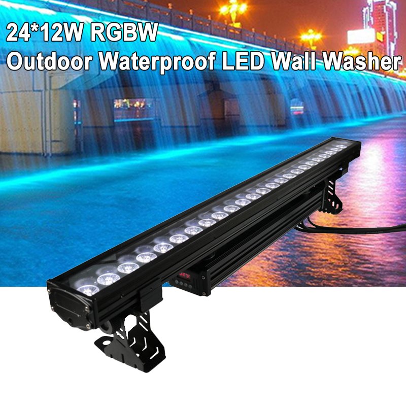 Grace 24*12W Rgbw Stage DJ Light Bar IP65 Outdoor Waterproof LED Wall Washer