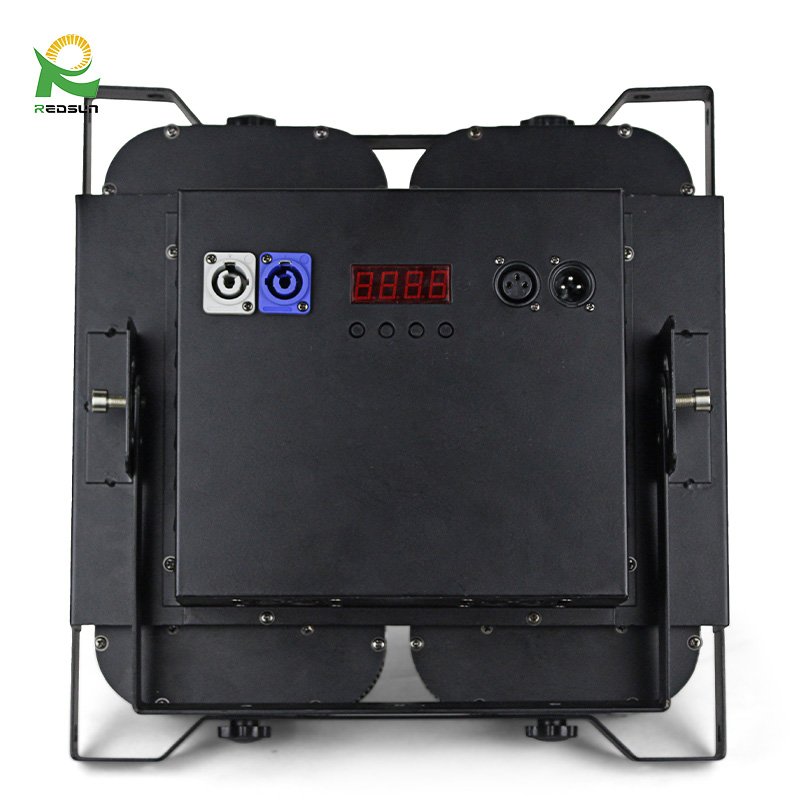 Redsun Party Cob Audience Light Stage Laser Cob Led Par Light Wholesale 4*100W COB Blinder Light