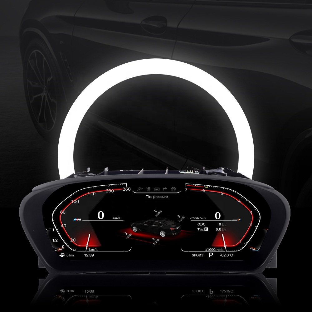 2023 Latest Original Car Digital Cluster Instrument for BMW X5 E70 E71 LCD Speed Meter Dashboard Meter Virtual Cluster Cockpit