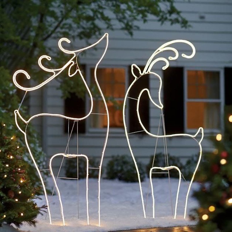 Christmas and Halloween Outdoor Decoration LED Light Pattern 2D 3D Street Lighting Landscape IP65 Rating