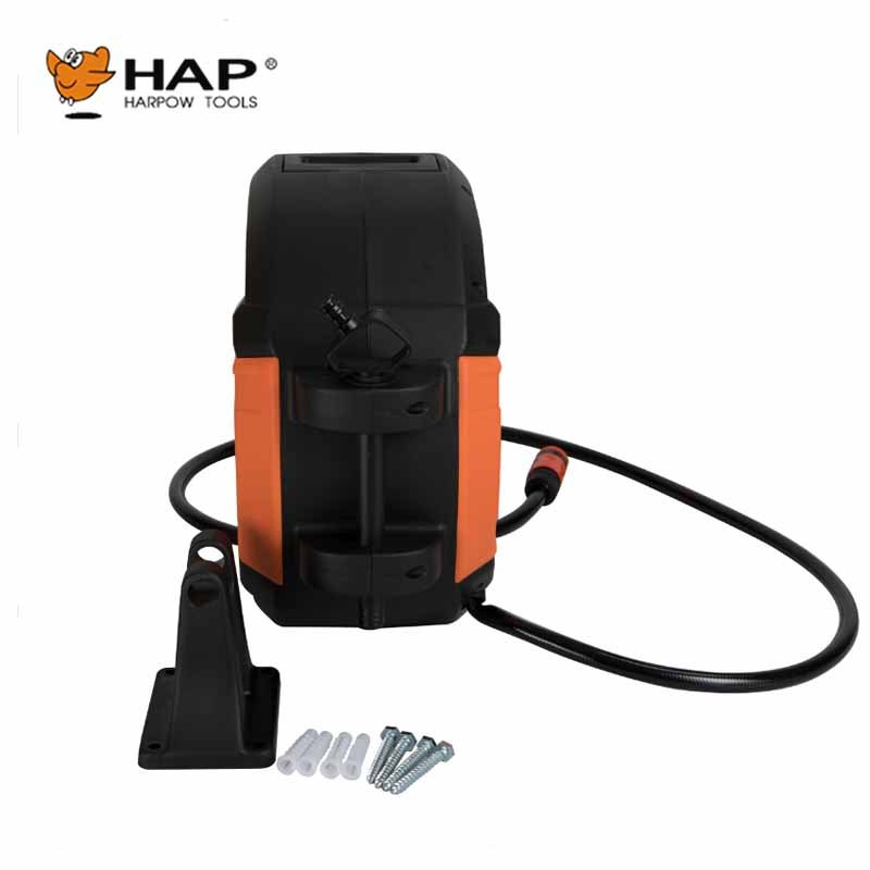 PP Housing Auto Retractable Water Hose Reel With 20 Meter Hose
