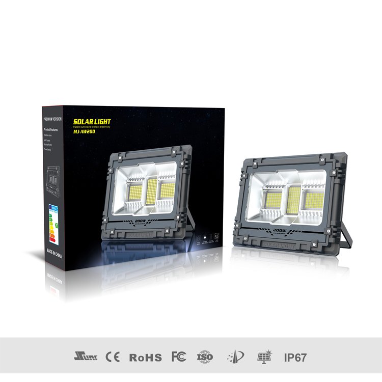 20000 Lumen 3000W 300W 1000W 2000W 400 W 300 Watts Ip67 Waterproof Security Motion Sensor Panel Solar Flood Lights for Stadium