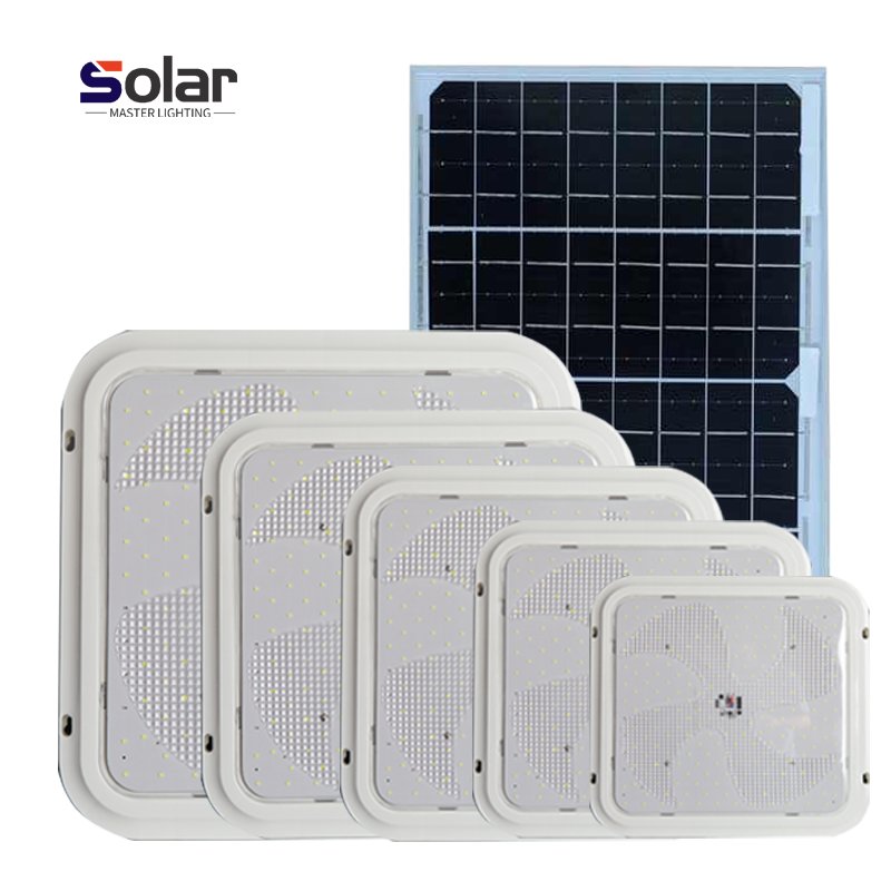 Led Solar Power Square Round Ceiling Lamp Light Light Indoor With Remote for Shed Porch Patio Garage Home Intelligent 100W 200W