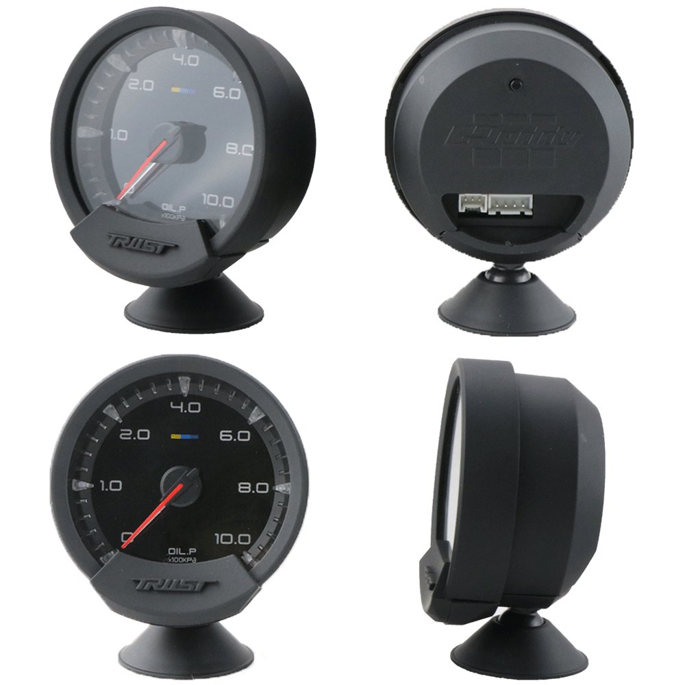 Greddi Sirius Gauge Water Temp Volt Rpm Air Fuel Ratio Boost Vacuum Oil Press Fuel Press Exhaust Oil Temp Gauges EGT Meter