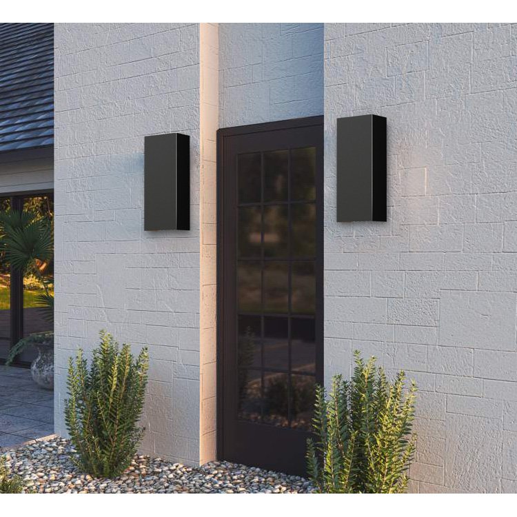 New Sale Aluminum Outdoor Wall Light IP65 ETL 5CCT Square Modern LED Wall Light up and Down