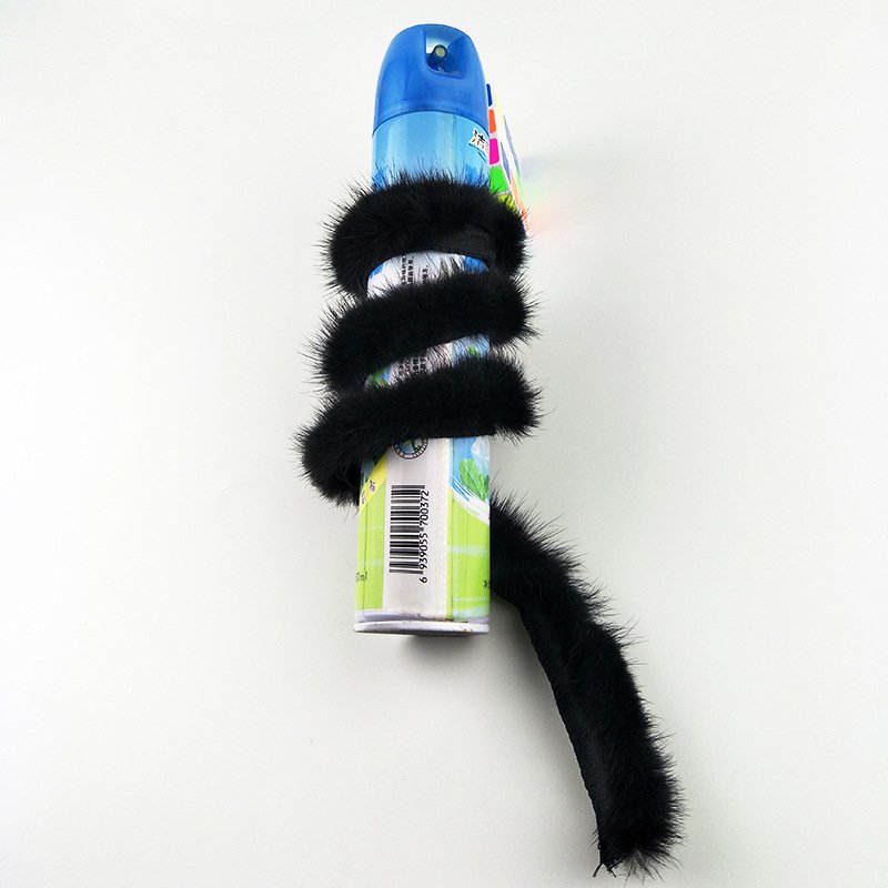 Fur Strips Custom Made Black Mink Fur Trimming for Garment