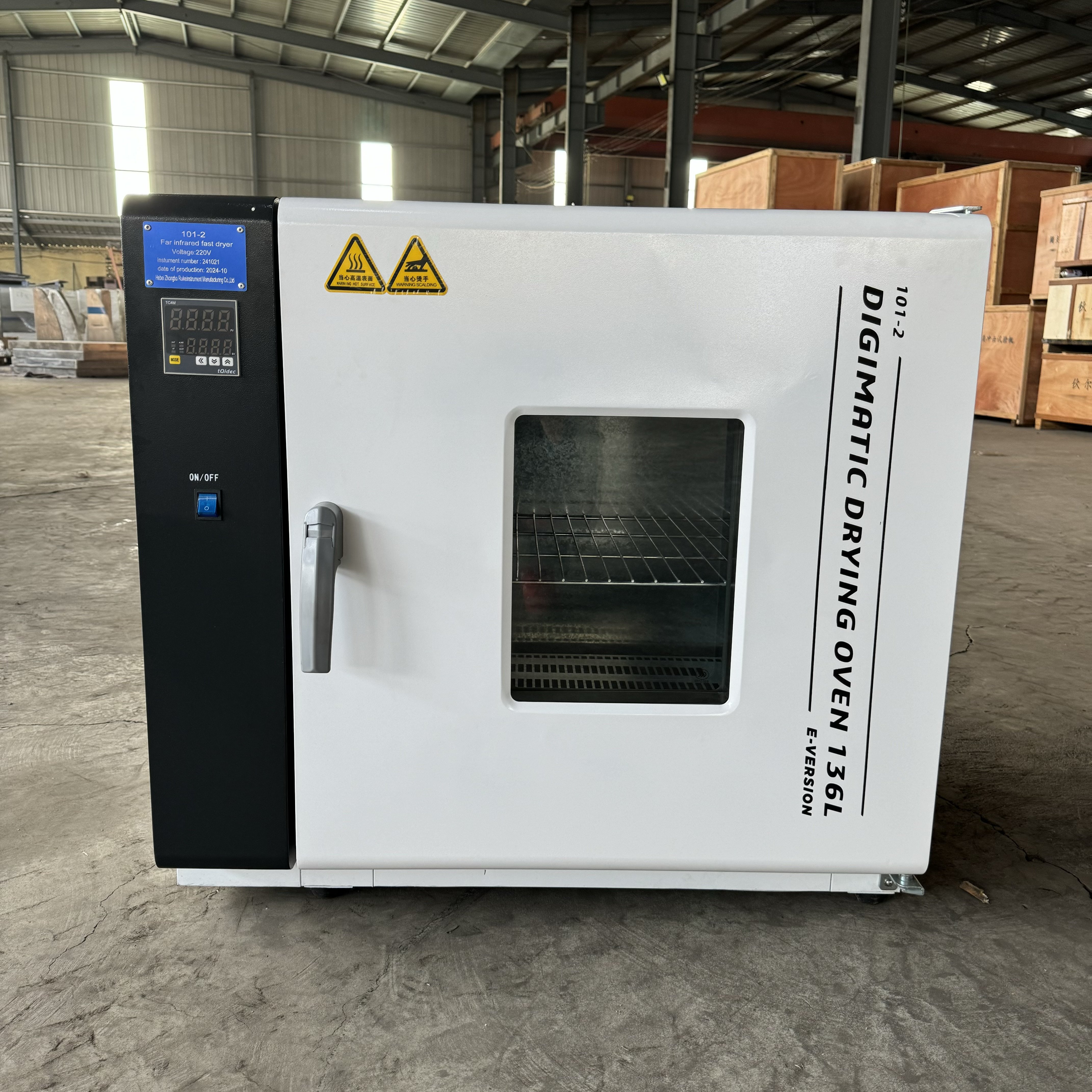 Laboratory 200C Vacuum Drying Oven with Digital Temperature Controller/ Vacuum Drying Cabinet