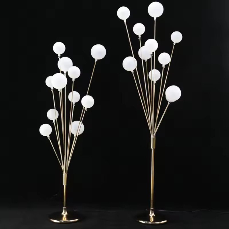 Wedding Table Centerpieces Stands Luminous Happy Apple Tree Wedding Decoration Stage Aisle Road Lead Guide Iron Plating Light