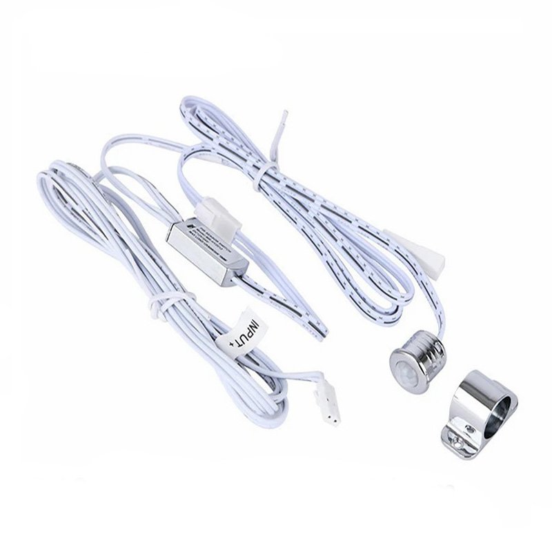Touch Sensor Switch Hand Sweep Switch 5A 12V 24V IR Motion Sensor Hand Wave Scan Dimmer for LED Closet Cabinet Light Wardrobe