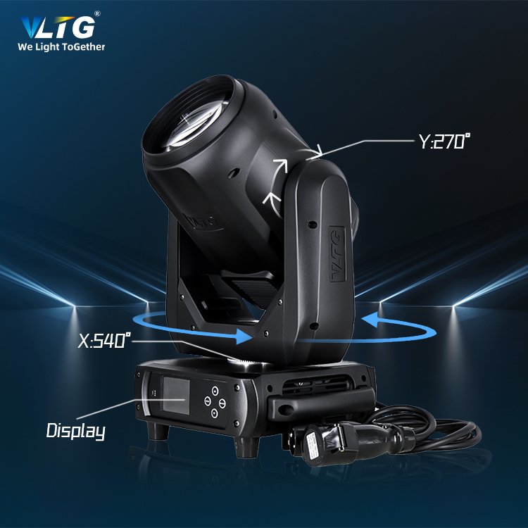 China Technology Reasonable Price Stage Lighting 380W Mini Beam Light for Event Wedding Dj Club
