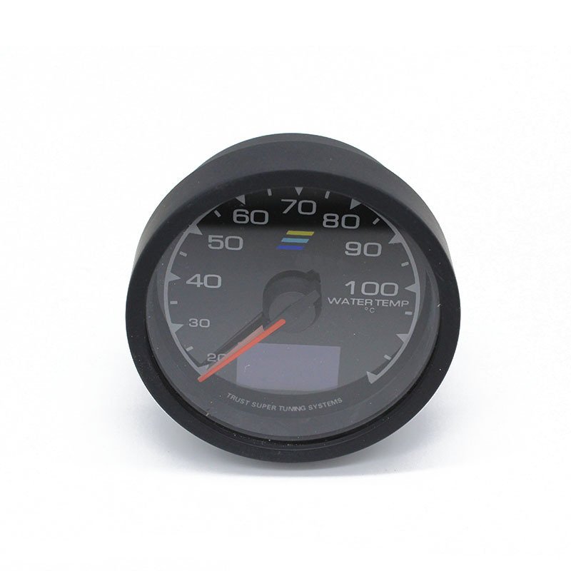 Auto Supplies Car Modified Instrument Water Temperature Meter 62Mm Led 7 Color Display Water Temperature Meter