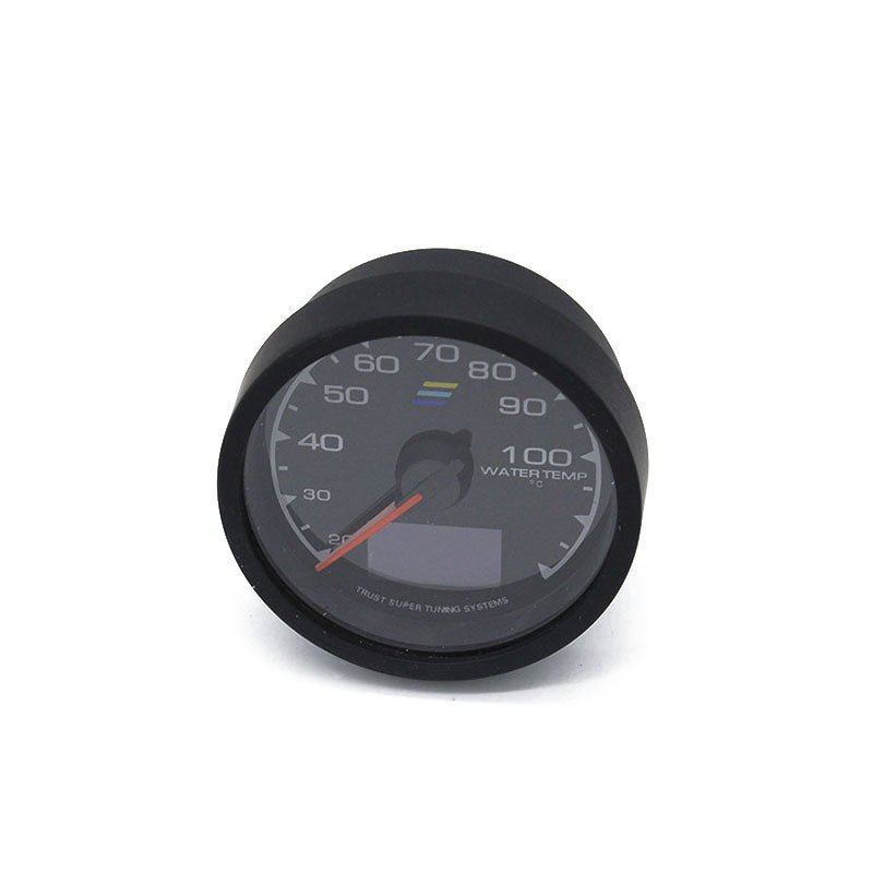 Auto Supplies Car Modified Instrument Water Temperature Meter 62Mm Led 7 Color Display Water Temperature Meter