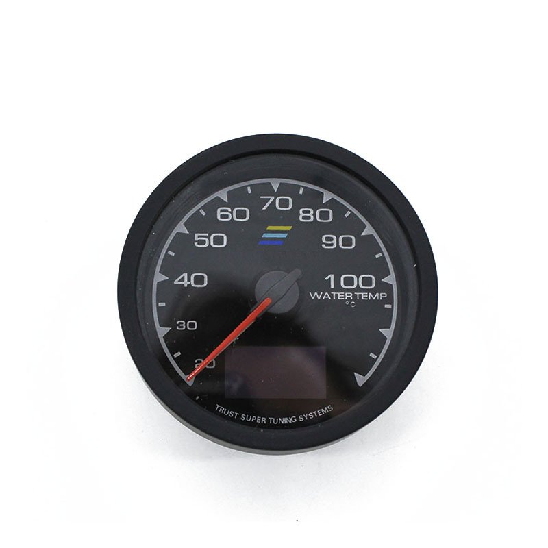Auto Supplies Car Modified Instrument Water Temperature Meter 62Mm Led 7 Color Display Water Temperature Meter