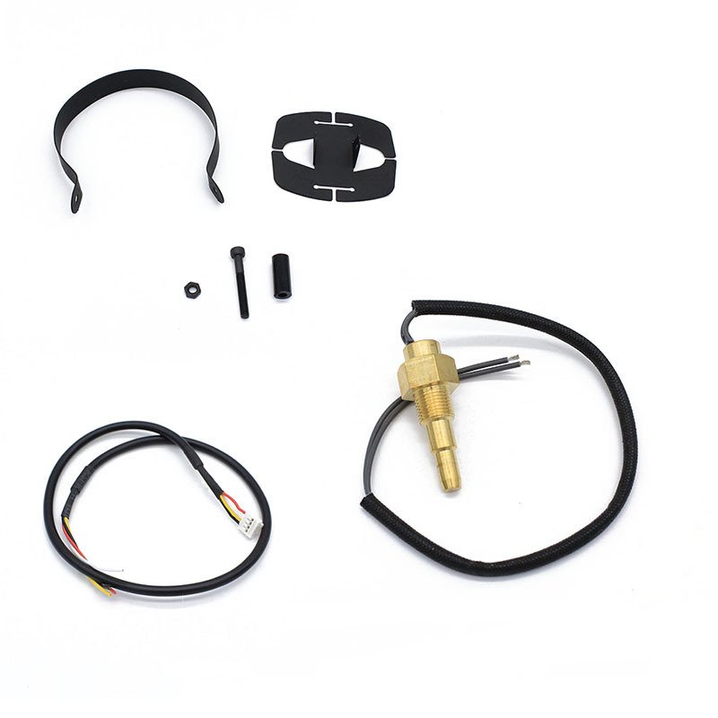 Auto Supplies Car Modified Instrument Water Temperature Meter 62Mm Led 7 Color Display Water Temperature Meter