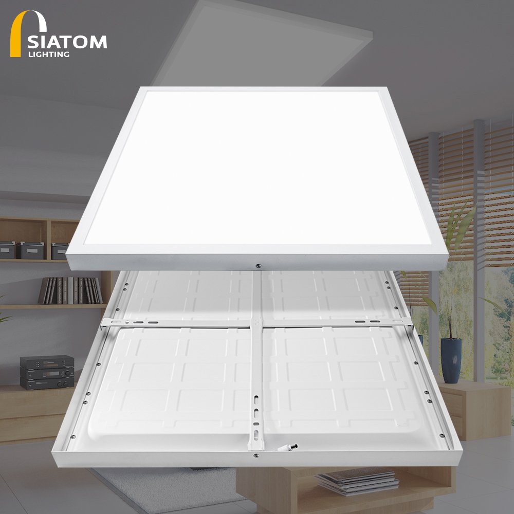 2X2 1X4 40W Square Aluminum Frame Flat Led Panel Light Surface Mounted for Office Lighting