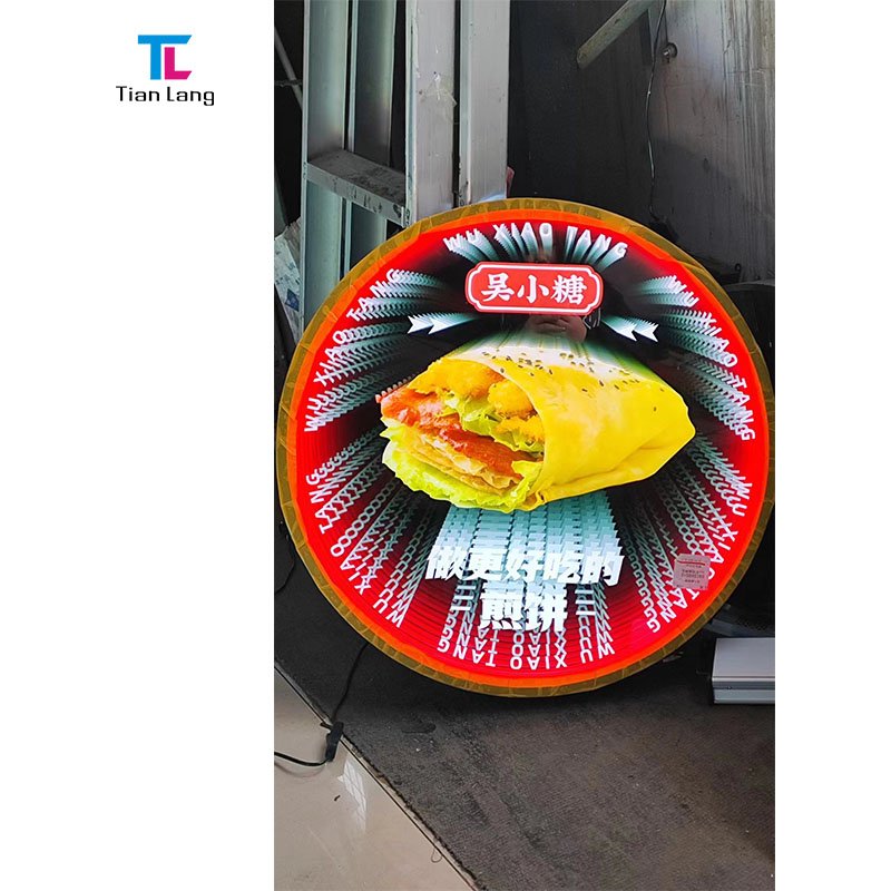 High Quality Cheap OEM ODM Factory Mirror 3D LED Abyss Mirror NEON Abyssal Magic Mirror