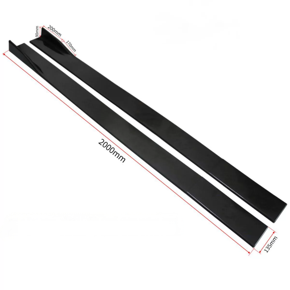 Low Cost Upgrade Side Skirts Body Kit Auto Parts Side Skirts Accessory Car Body Kit Side Skirt