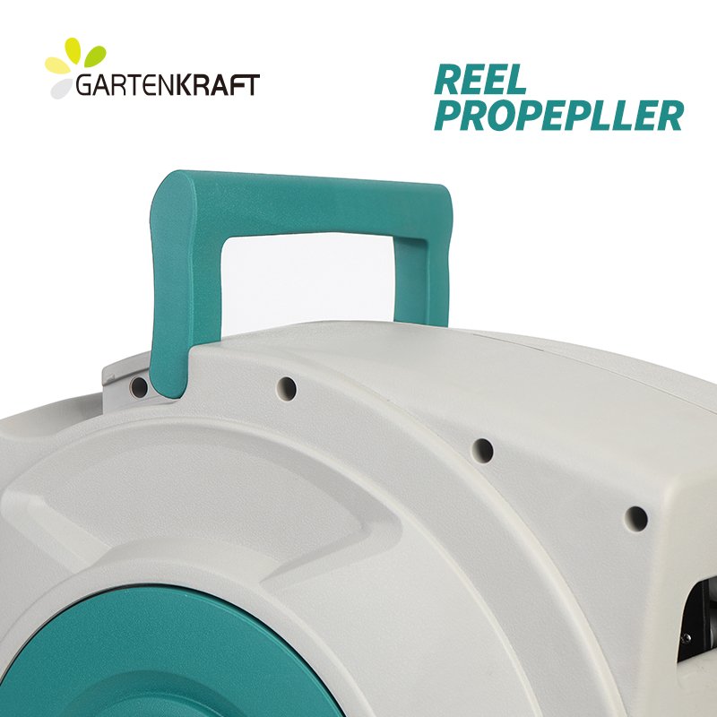GARTENKRAFT Factory Hot Selling 20 Meters Auto Garden Pipe Automatic Water Hose Reel