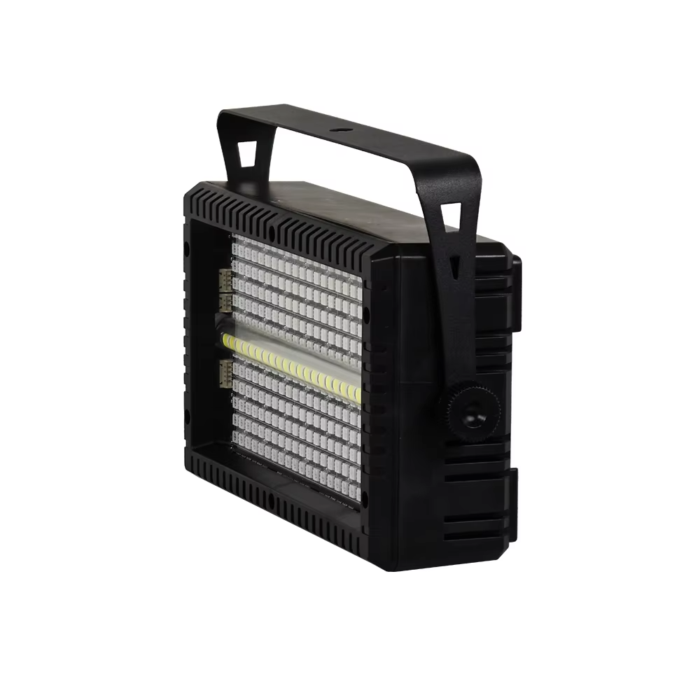 High Quality 336Pcs RGBW 4in1 48 Partition Mini Led Strobe Light White 8000K DMX Dj Wash Bar Strobe Stage Lighting Effects