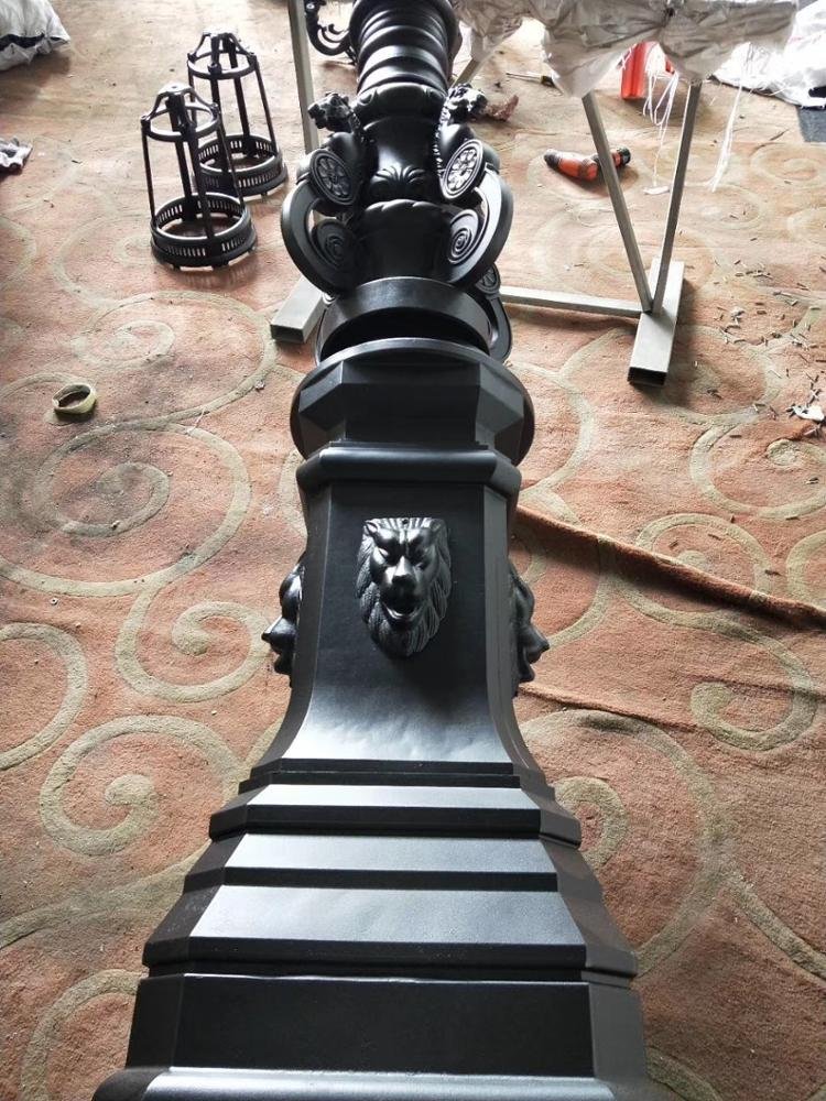 Garden Light China High Quality Outdoor Lamp Post Pole Factory Led Light Source Garden Lighting with Motion Sensor