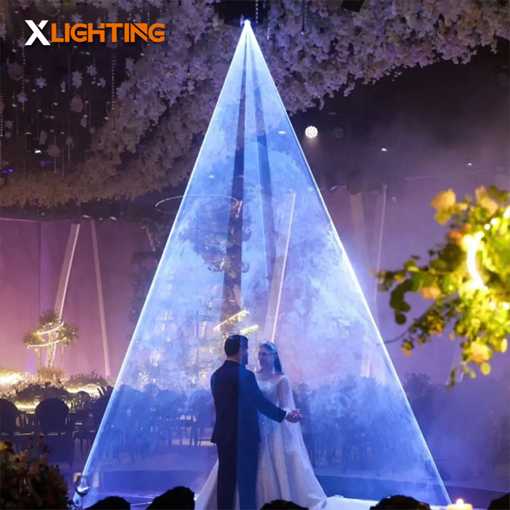 Wedding Laser Light Projector DJ Stage RGB Lights With ILDA DMX Controller Full Color Projection Lights Lazer