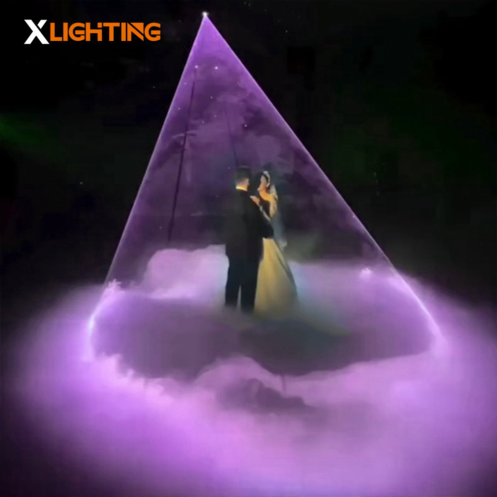 Wedding Laser Light Projector DJ Stage RGB Lights With ILDA DMX Controller Full Color Projection Lights Lazer