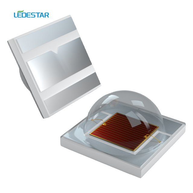 Ledestar 660nm Deep Red LED for Horticultural Light Red LED SMD LED 660nm
