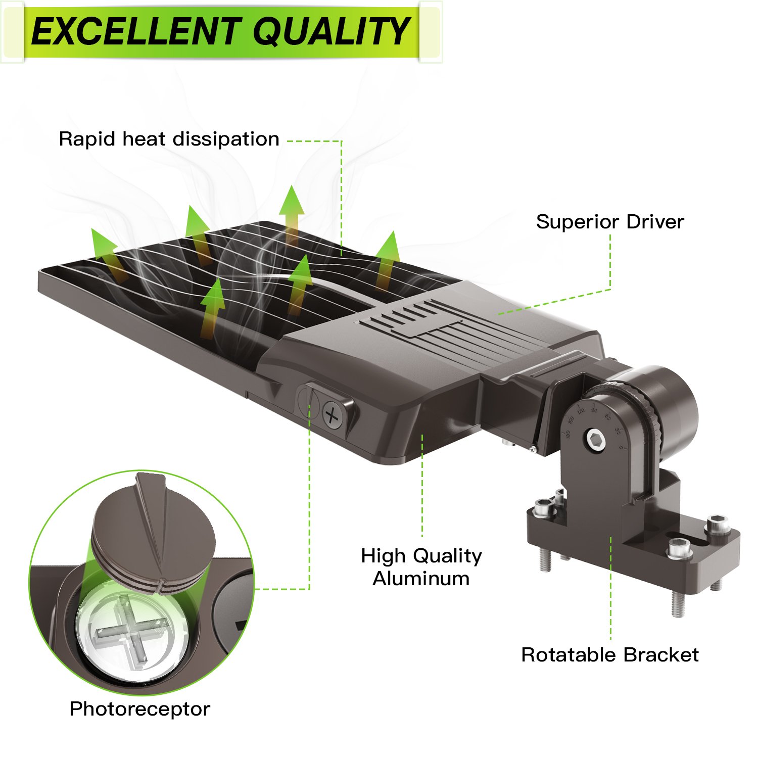 Street Lights 277V-480V in Stock Us Canada Led Shoebox Lamp Ip66 100w 150w 200w 240w 300w Led Street Light Parking Lot Lights