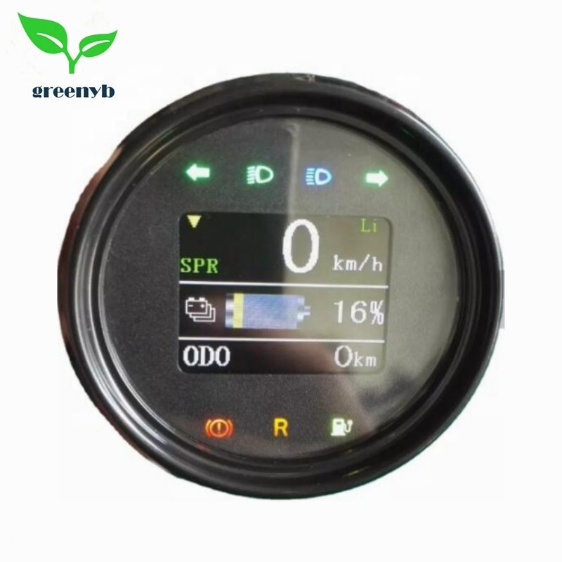 827 Mini Electricity Meter 1.8 inch TFT Display for Golf Cart Electric Forklift Electric Motorcycle Speedometer