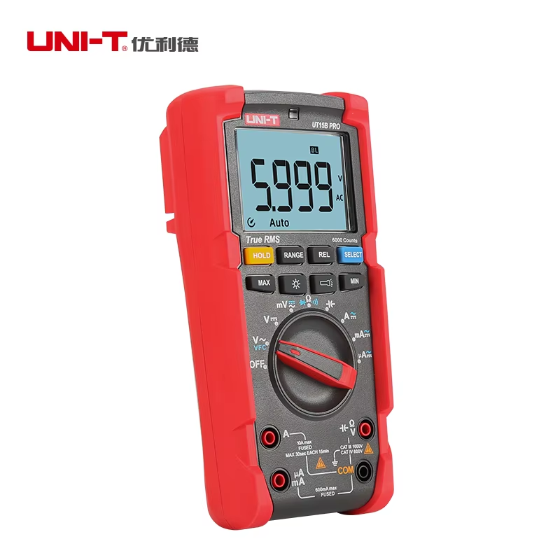 UT15B PRO 1000V True RMS Digital Multimeter 6000 Display Hight Precision Smart Auto Range Digital Multimeter HLX