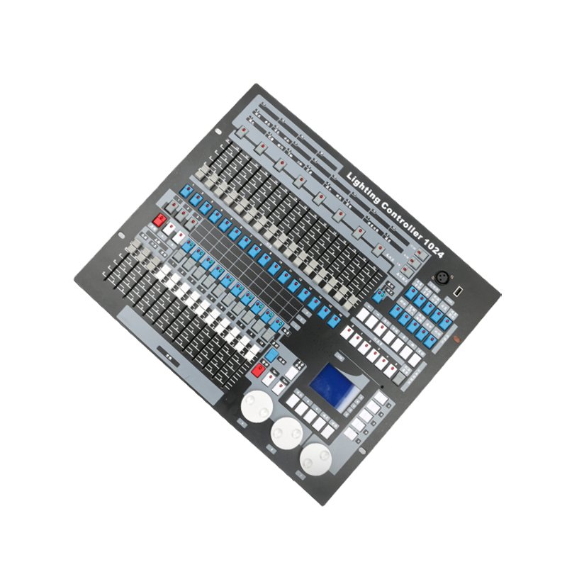 Powerful DMX 512 Mixer Flycase Package Kingkong 1024 Controller Stage Lighting Console Disco DJ Party Desk
