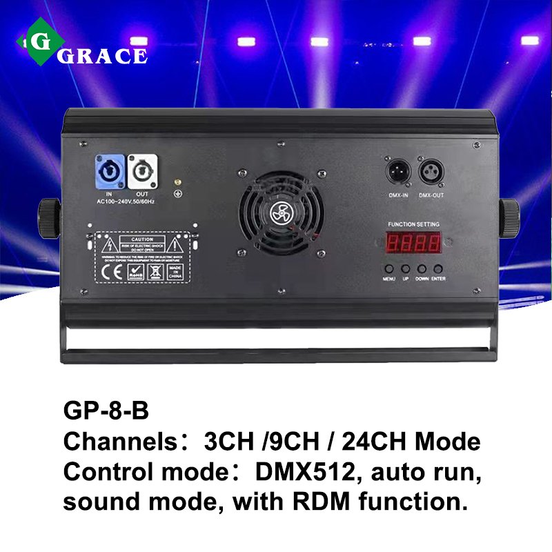 Igracelite RGB/RGBW 1000W Colouring LED Strobe Party Effect Light