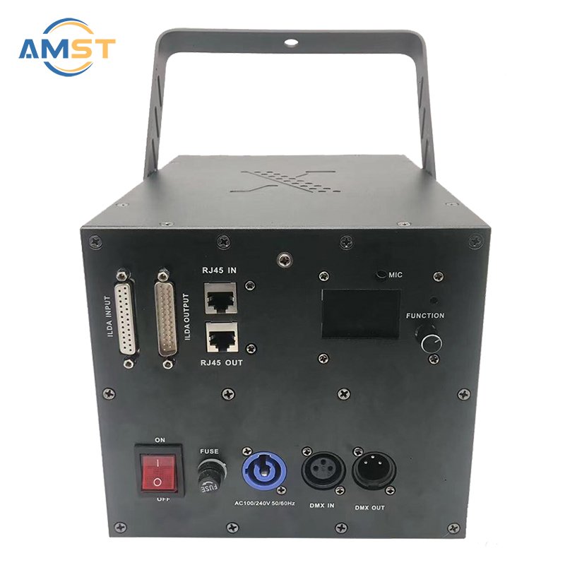 Powerful 5W RGB Disco DJ Laser Lighting DMX 512 for Bluetooth Controlled for Club Holiday KTV Wedding-Stage Party Lighting
