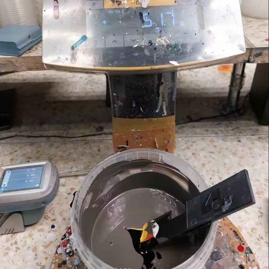 High Precision Fast Response Large LCD White Screen Paint Weighing Scale Weight Machine 0.1g 7.5kg Mettler Toledo