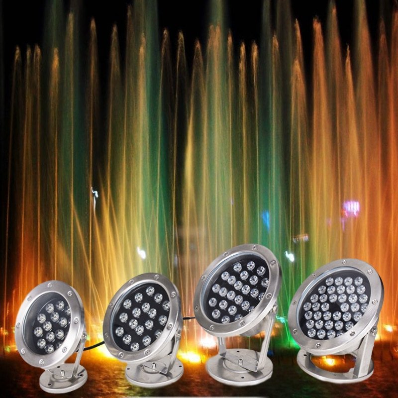 Multifunction Waterproof Wholesale Stainless Steel Material Pool Lamp Ip68 Swimming Led Underwater Pool Lights