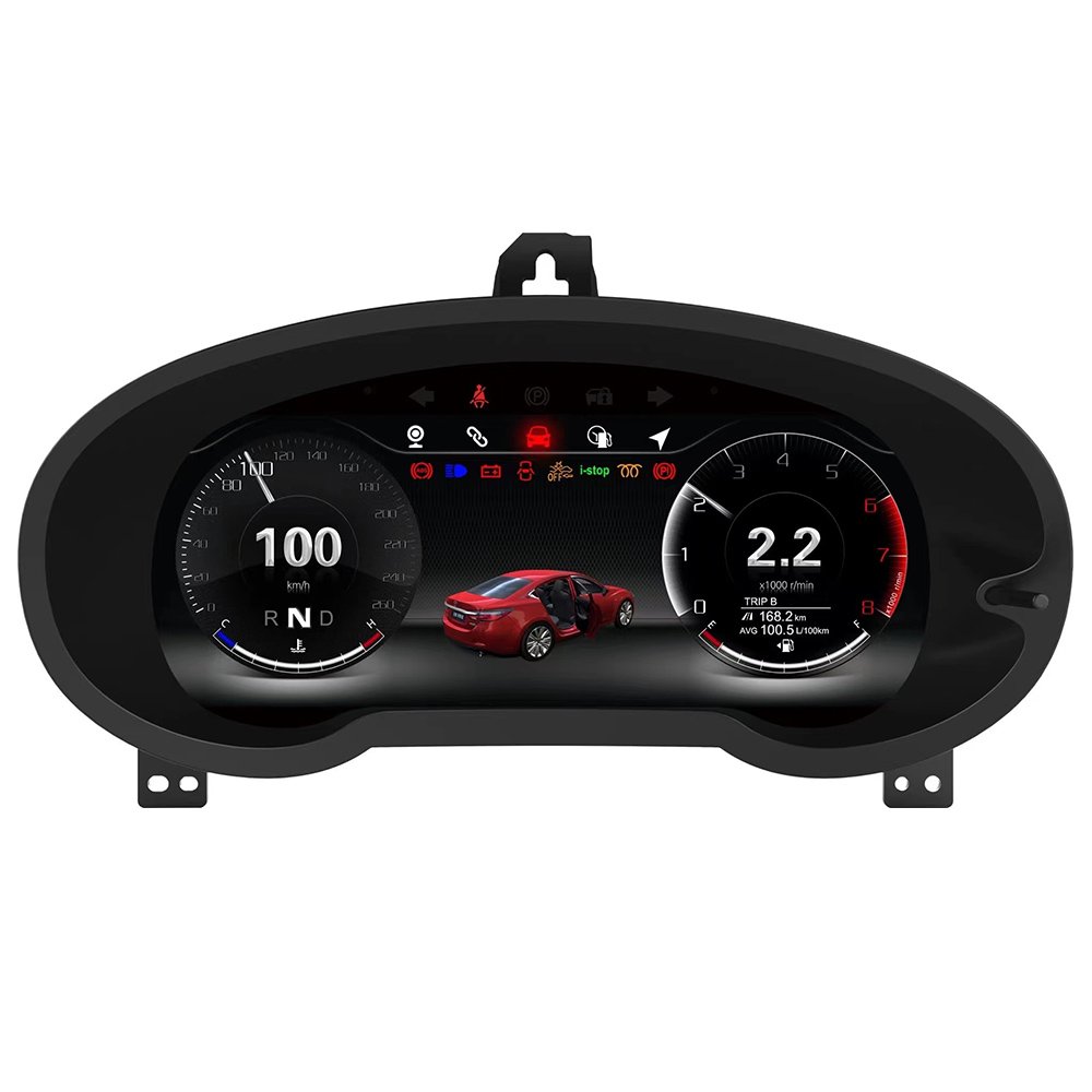 12.3"LCD Screen Auto Meter Instrument Cockpit Display for Mazda 6 Atenza Mazda CX-5 Dashboard Digital Cluster