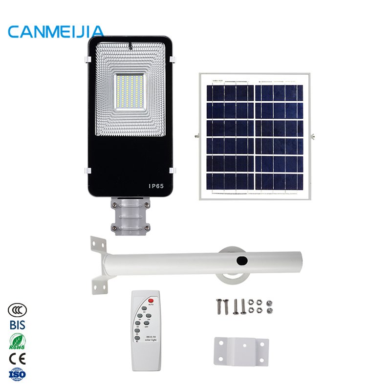 20W 30W 50W Guangzhou Focos Led Street Lights Led Outdoor Solar Garden Lights Pole Led Solar Street Lights, Solar Street Lamps